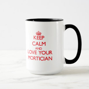 Tasse Gardez le calme et aimez votre entrepreneur de