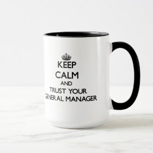 Tasse Gardez le calme et faites confiance votre