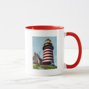 Tasse Gardien de phare par Stevan Dohanos