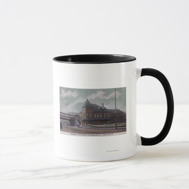 Tasse Gare de Chicago & Northwestern (Droite)