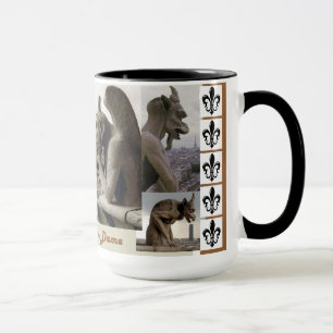 Tasse Gargouilles de cathédrale de Notre Dame -