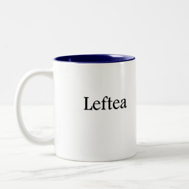 Tasse gauchère de thé de Leftea (Gauche)