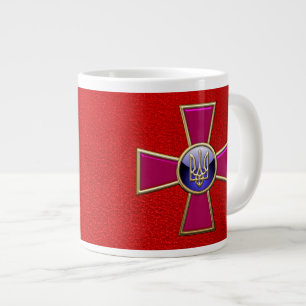 Tasse Géante [200] Emblème des forces armées ukrainiennes
