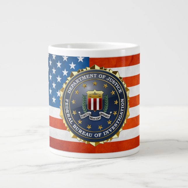 Tasse Géante [200] FBI Special Edition (Devant)