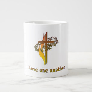 Tasse Géante Aimez les produits les uns les autres