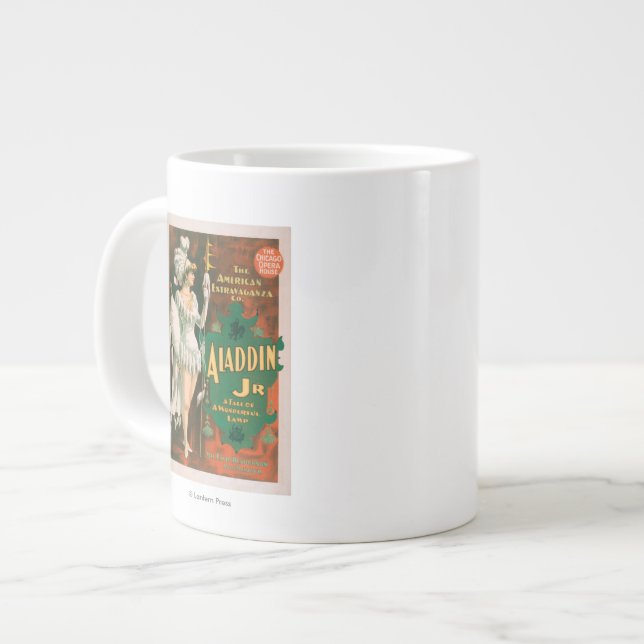 Tasse Géante Aladdin Jr. Conte d'un merveilleux théâtre de lamp (Devant gauche)
