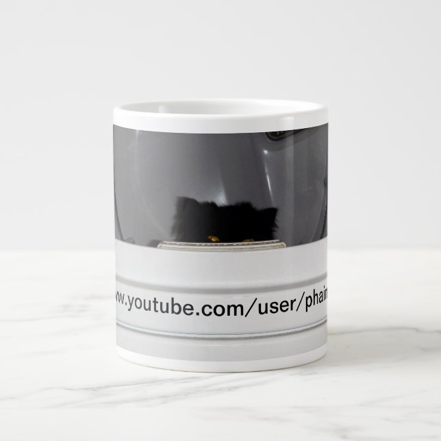 Tasse Géante Andy que le chat persan aime dormir dans le (Devant)