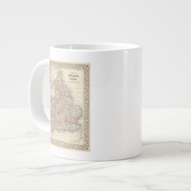 Tasse Géante Angleterre, Pays de Galles 5 (Devant gauche)