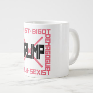 Tasse Géante Anti-Trump Rose