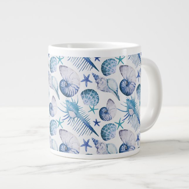 Tasse Géante Aquarelle (Devant droit)