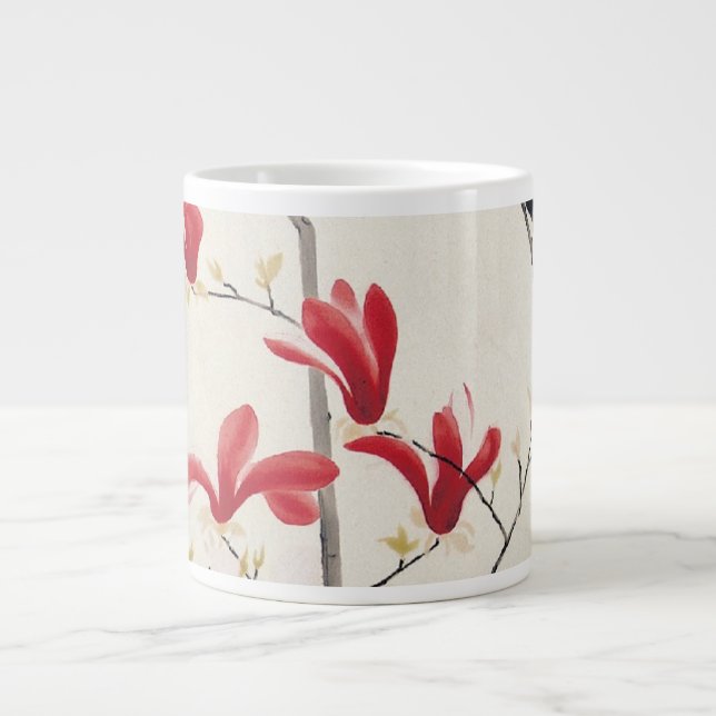 Tasse Géante Arbre de Magnolia par Kobayashi Kokei, Nature Vint (Devant)