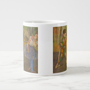 Tasse Géante Arlequin et Columbine par Edgar Degas Art ancien