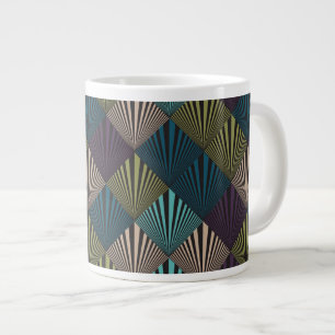 Tasse Géante arrière - plan d'art pop