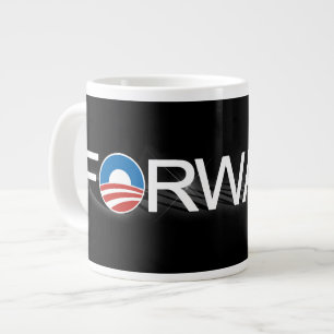 Tasse Géante Avancer pour Obama 2012