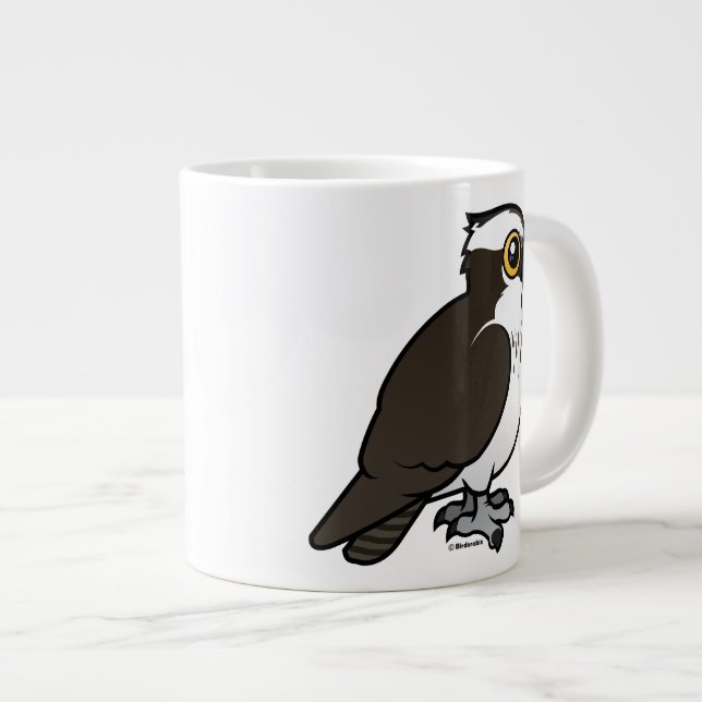 Tasse Géante Balbuzard mignon (Devant droit)