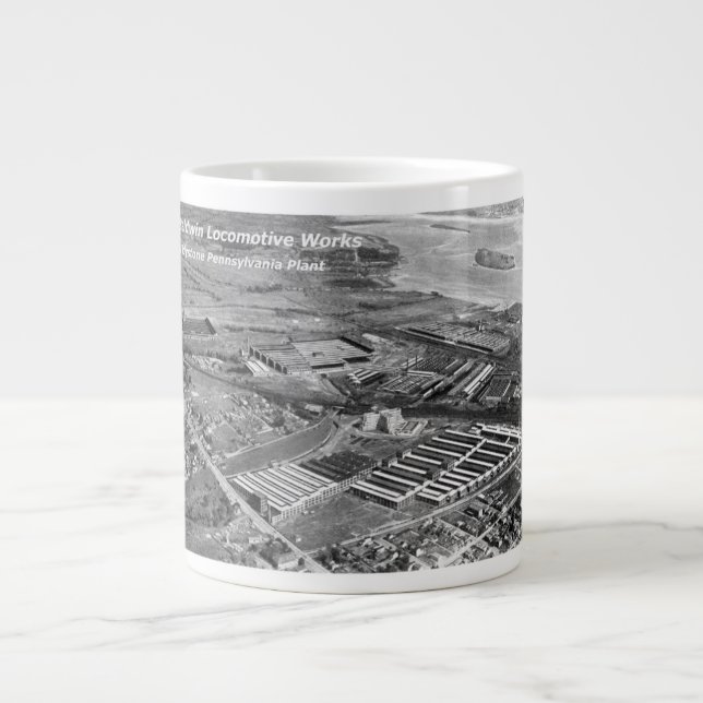 Tasse Géante Baldwin Locomotive Works, Eddystone Pennsylvania (Devant)