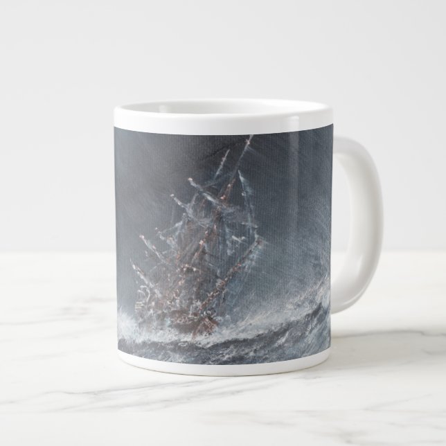 Tasse Géante Beagle de voie HMP dans une tempête outre du Cap (Devant droit)