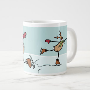 Tasse Géante Belle Dancing Reindee - Noël
