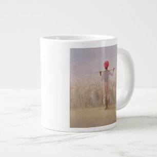 Tasse Géante Berger et troupeau