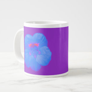 Tasse Géante Bleu brillant Nasturtium Musique