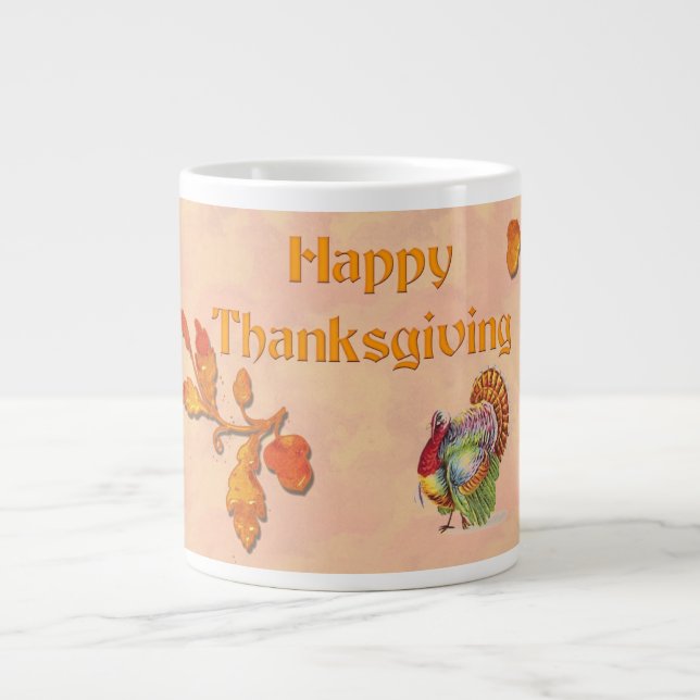 Tasse Géante Bon thanksgiving (Devant)