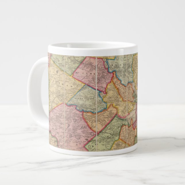 Tasse Géante Boston et ses environs (Devant gauche)