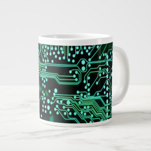 Tasse Géante Carte verte au néon