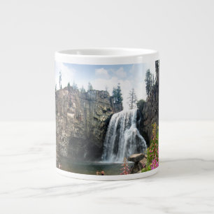 Tasse Géante Cascade de Rainbow Falls - Devils Postpile - Sierr
