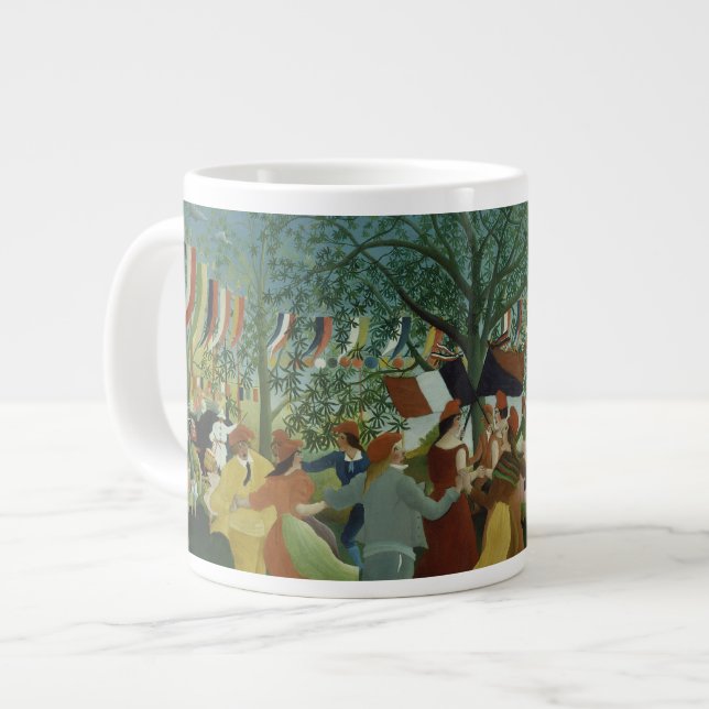 Tasse Géante Centenaire de l'Indépendance par Henri Rousseau (Devant gauche)