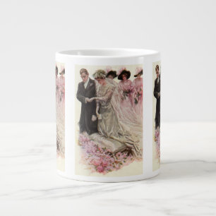 Tasse Géante Cérémonie de mariage victorien vintage de la marié