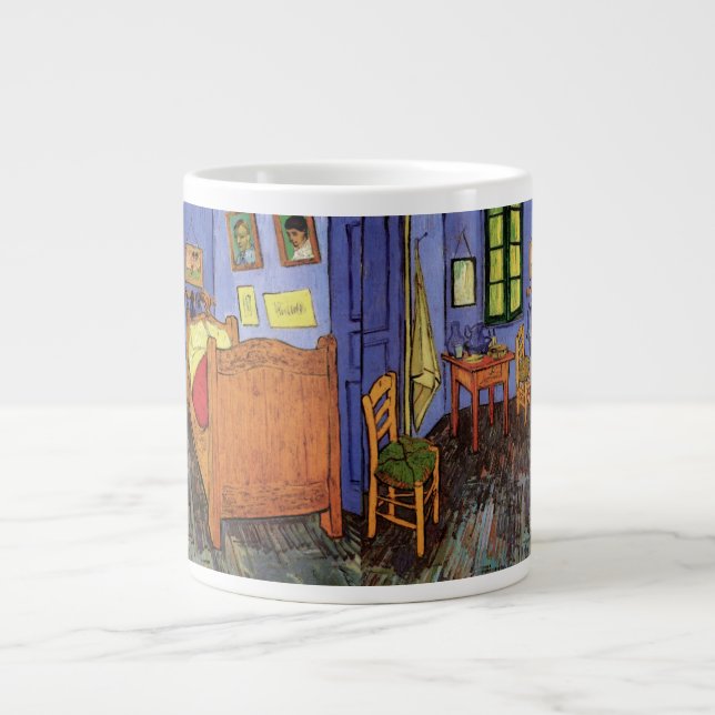 Tasse Géante Chambre de Vincent à Arles par Vincent van Gogh (Devant)