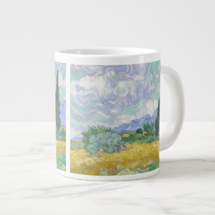 Tasse Géante Champ blé avec Cypress Van Gogh Art