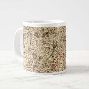 Tasse Géante Champs de bataille et routes en France