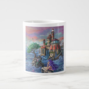Tasse Géante Château de Mermaid