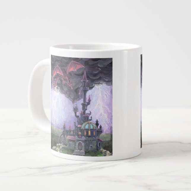Tasse Géante Château du Dragon (Devant gauche)