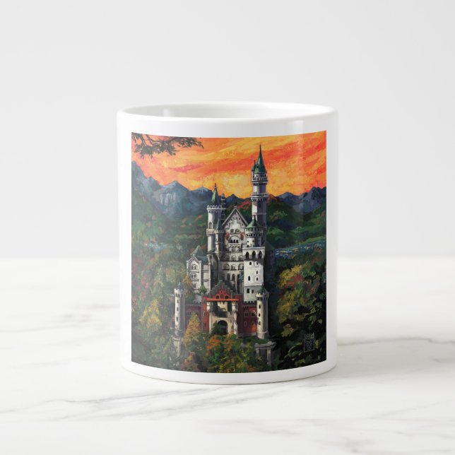 Tasse Géante Château Schloss Neuschwanstein (Devant)