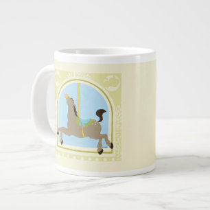 Tasse Géante Cheval du carrousel par juin Ereva vess