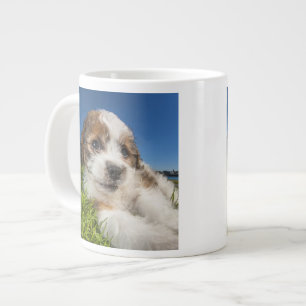 Tasse Géante Chien de chiot mou (Shitzu)