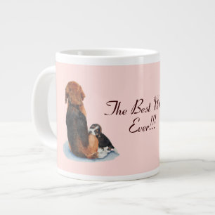 Tasse Géante Chien mignon beagle qui bouge maman chien