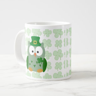 Tasse Géante Chouette de la Saint-Patrick