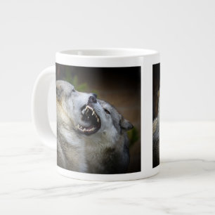 Tasse Géante Combat de loup