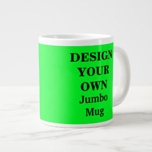 Tasse Géante Concevez votre propre Musique Jumbo - Vert clair