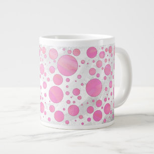 Tasse Géante Coton Bonbon Pink Polka Dot