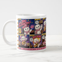 Tasse géante Country Kitty - Amour de chat - Cœurs