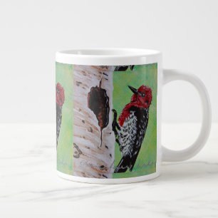 Tasse Géante Coupe de café en pic rouge