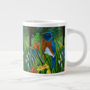 Tasse Géante Coupe Western Bluebird