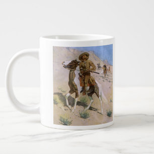 Tasse Géante Cowboys Militaires de Style Rétro, L'Éclaireur par