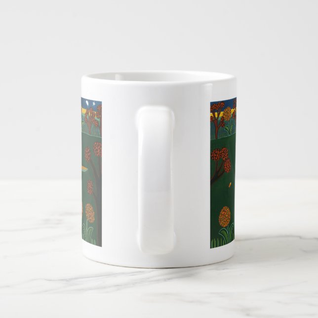 Tasse Géante Dans la terre 2007 de l'agent de police (Dos)