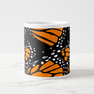 Tasse Géante Design papillon Monarque Abstrait