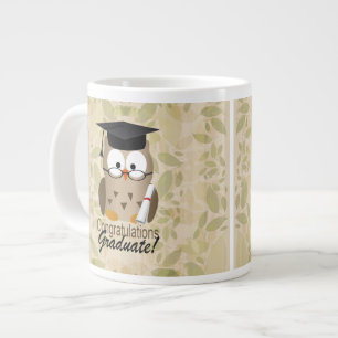 Tasse Géante Diplômé de la Chouette mûre